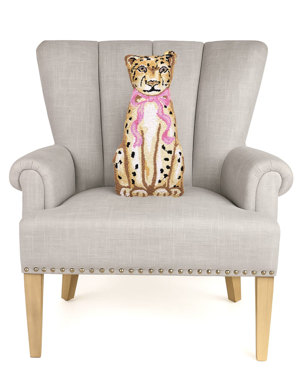Peking Handicraft - Shaped Leopard Hook Pillow