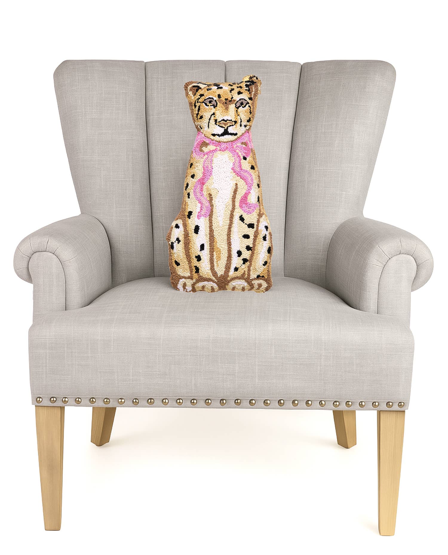 Peking Handicraft - Shaped Leopard Hook Pillow