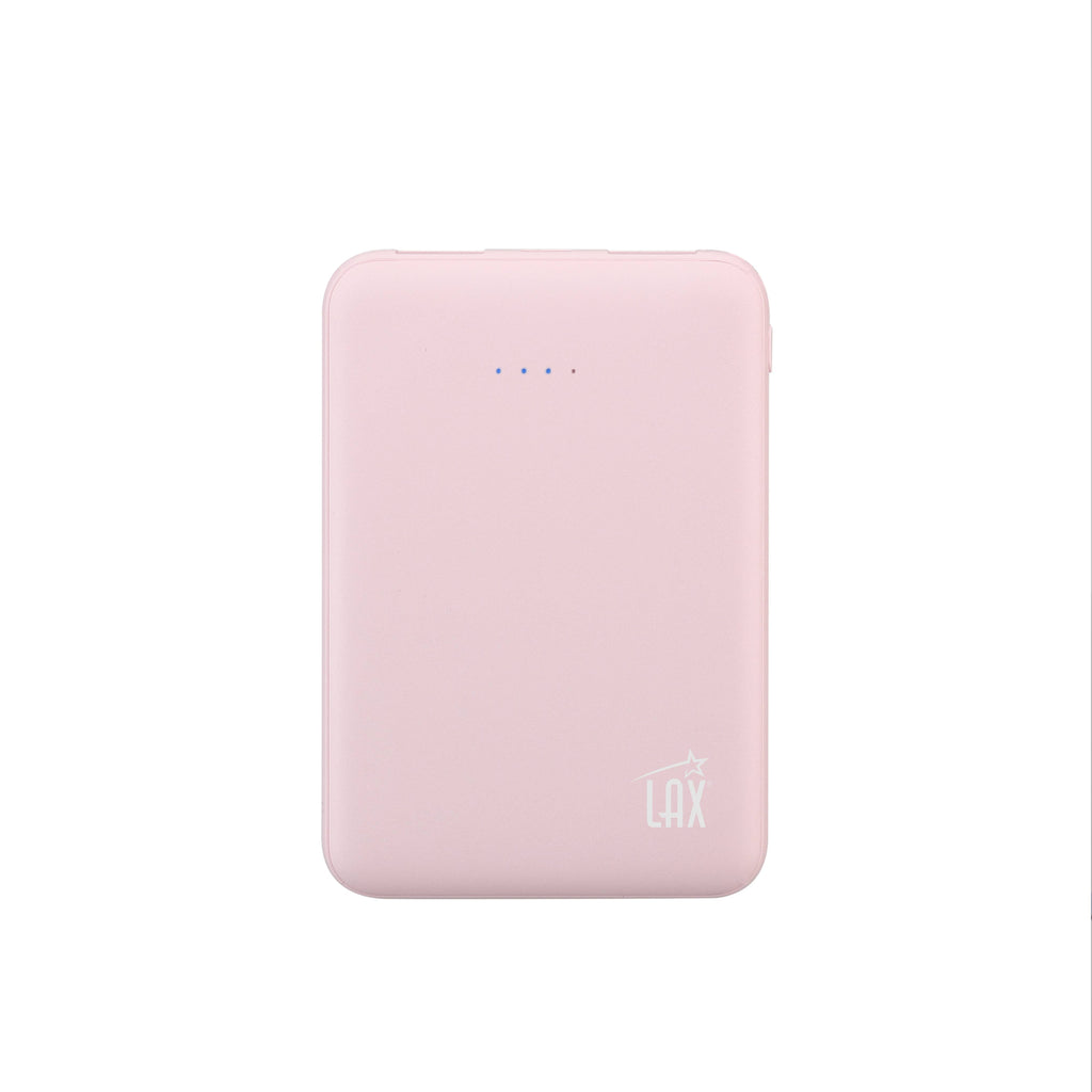 LAX Gadgets - 6600mAh Power Bank Ultra-Slim | Palm Size | Portable | 8Oz