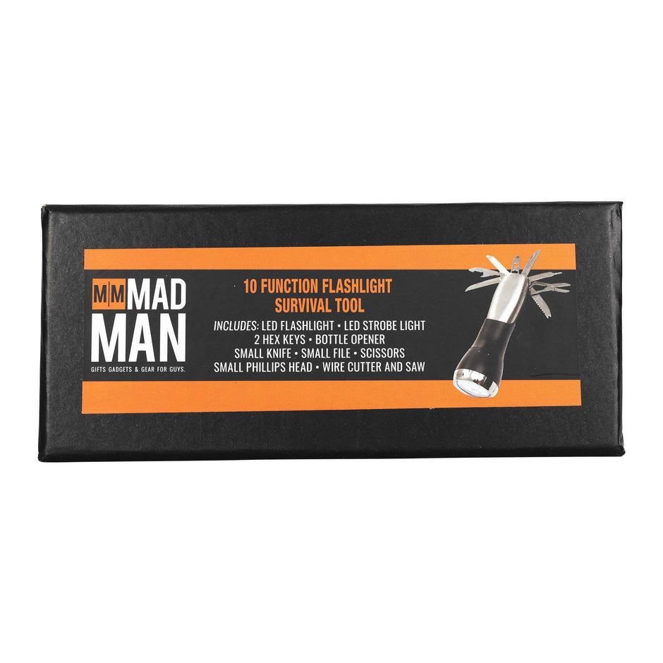 Mad Man - 10 Function Flashlight Survival Tool