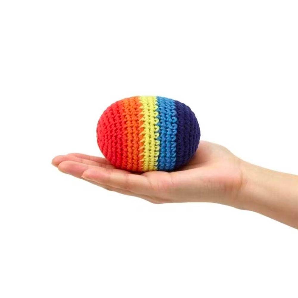 Sensibling Corp. - 6PCS - Crochet Hacky Sack Toy Balls