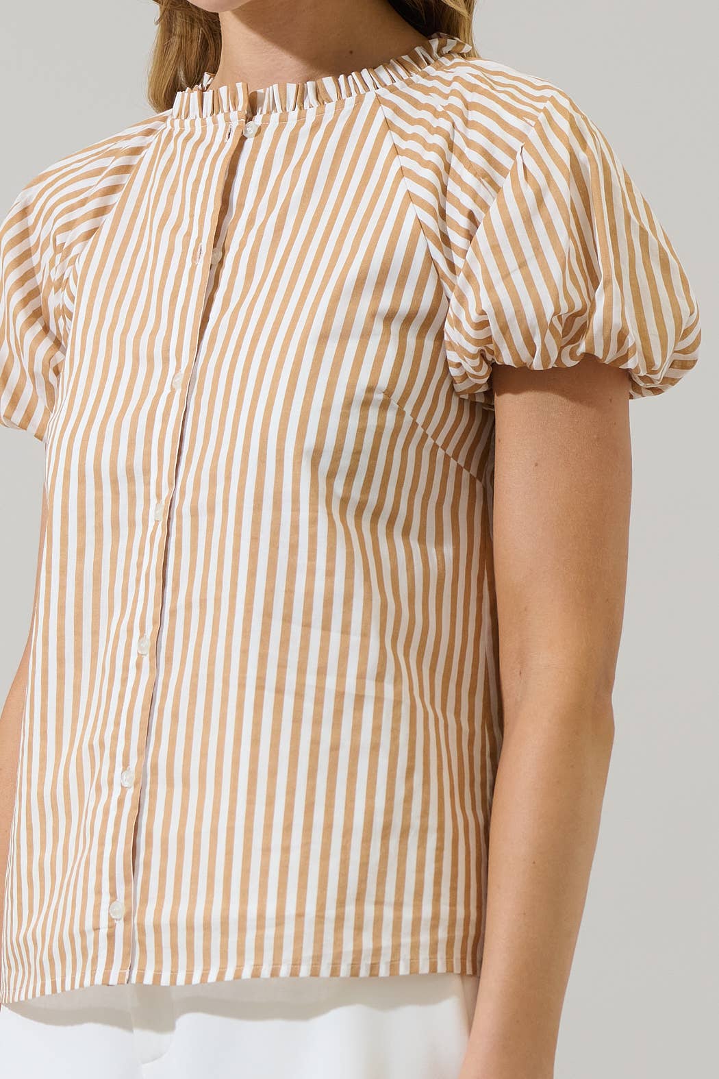 Sugarlips - Dream State Avy Button Down Top