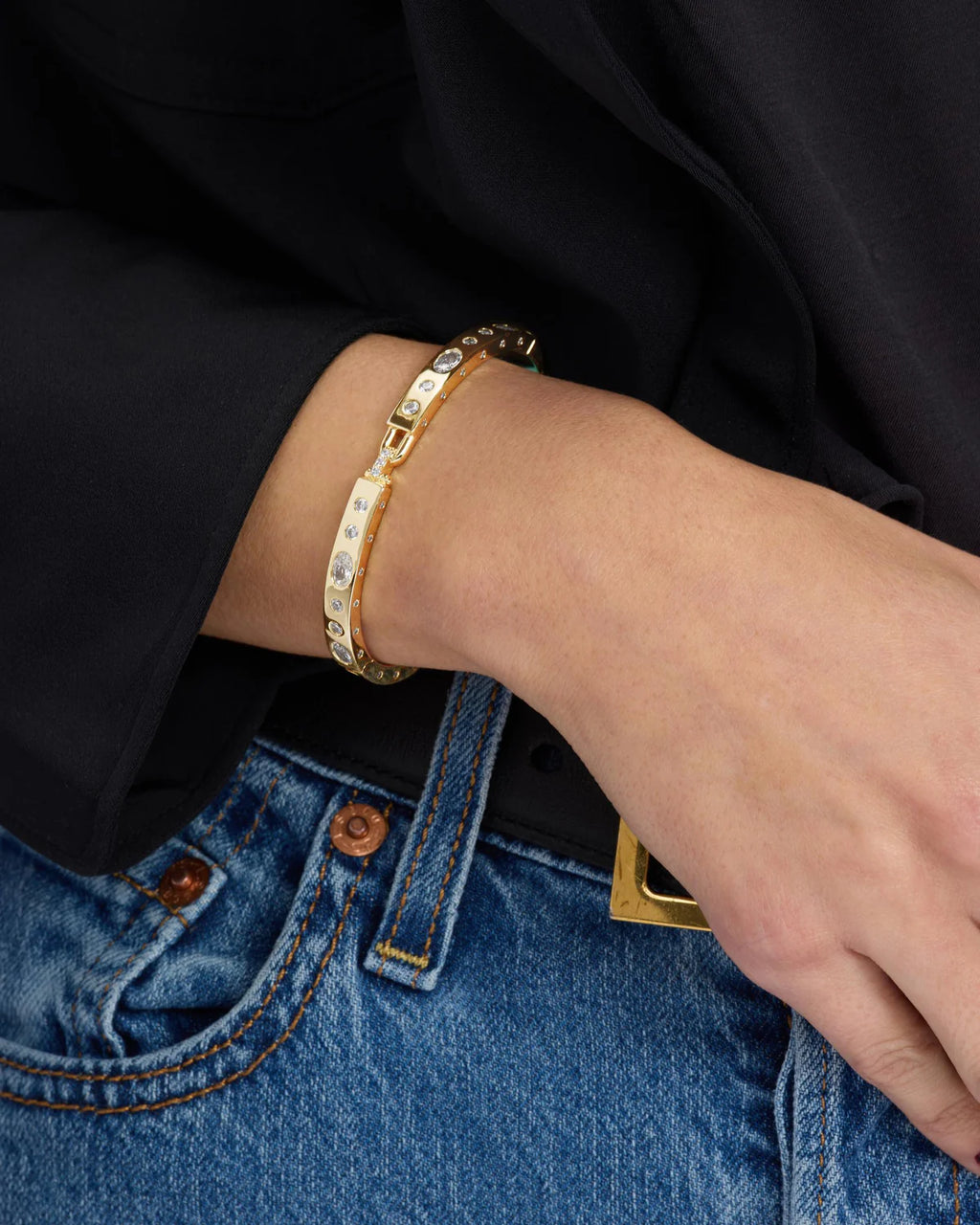 Melinda Maria Ashley Sunset Lock Cuff