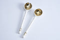 Pampa Bay Porcelain Salad Server Set Gold