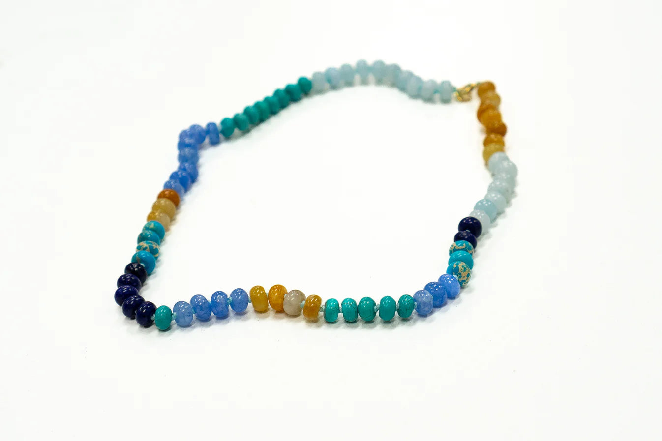 Costal Grit Clearwater Beaded Necklace