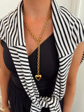 CHANSUTTPEARLS XL Heart Necklace