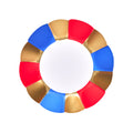 Sophistiplate Flower Appetizer Bowl Modern Patriotic Gold Foil