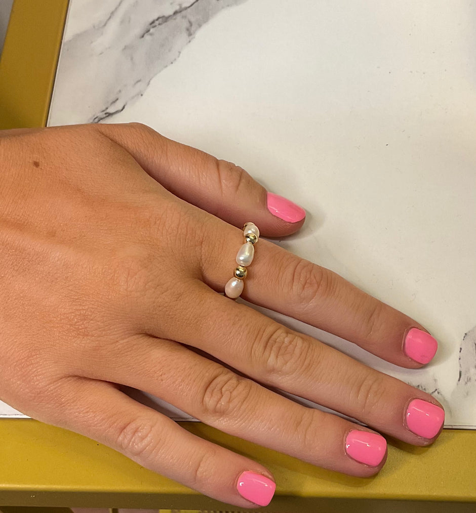 Coastal Grit Savannah Ring Size 6