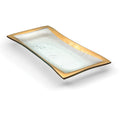 Annieglass Roman Antique Olive Tray