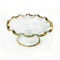 Annieglass Ruffle Footed Bowl
