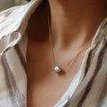Coastal Grit Sole Luxe Necklace Purple