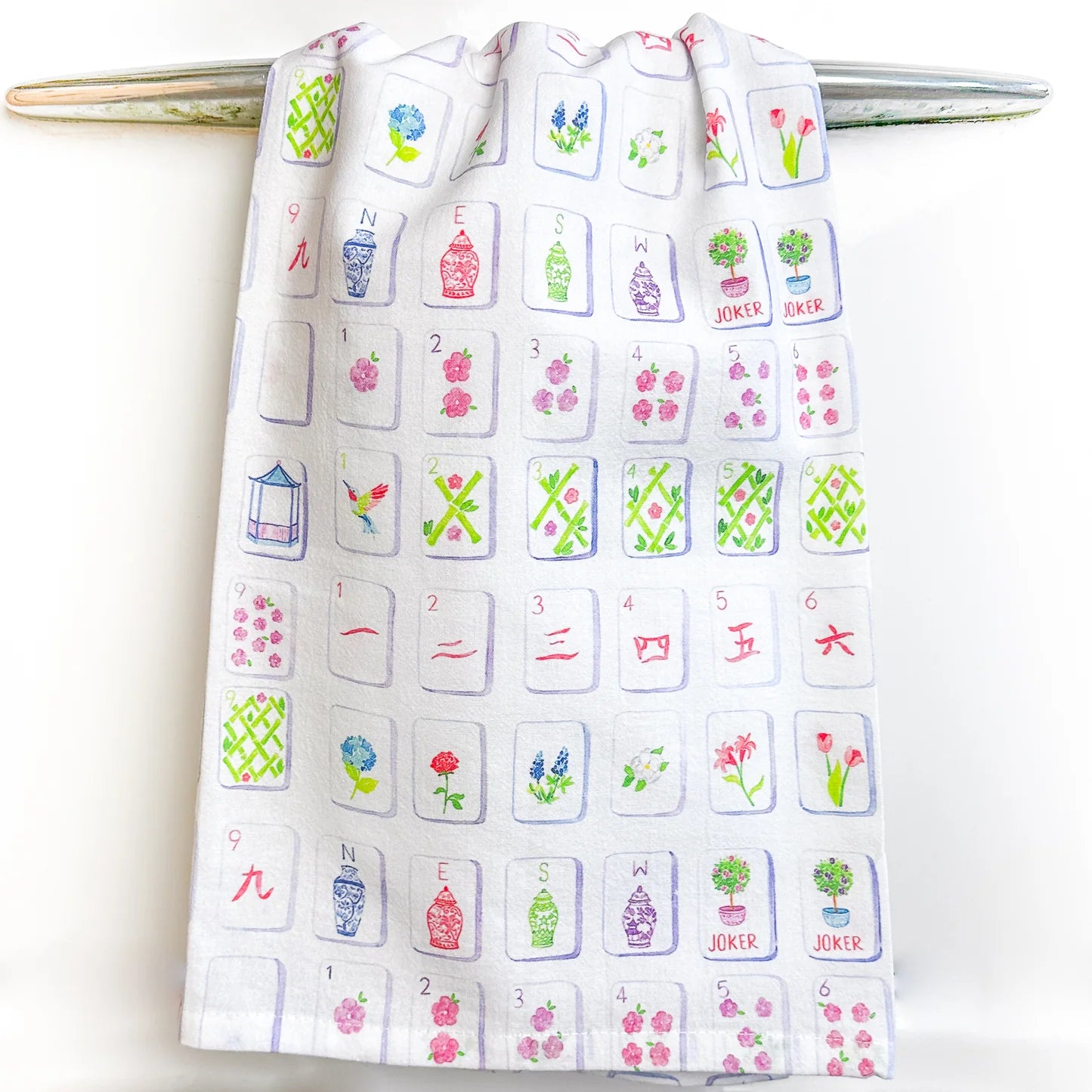 Taylor Paladino Mahjong Tea Towel