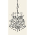 Hester & Cook Chandelier Guest Napkins