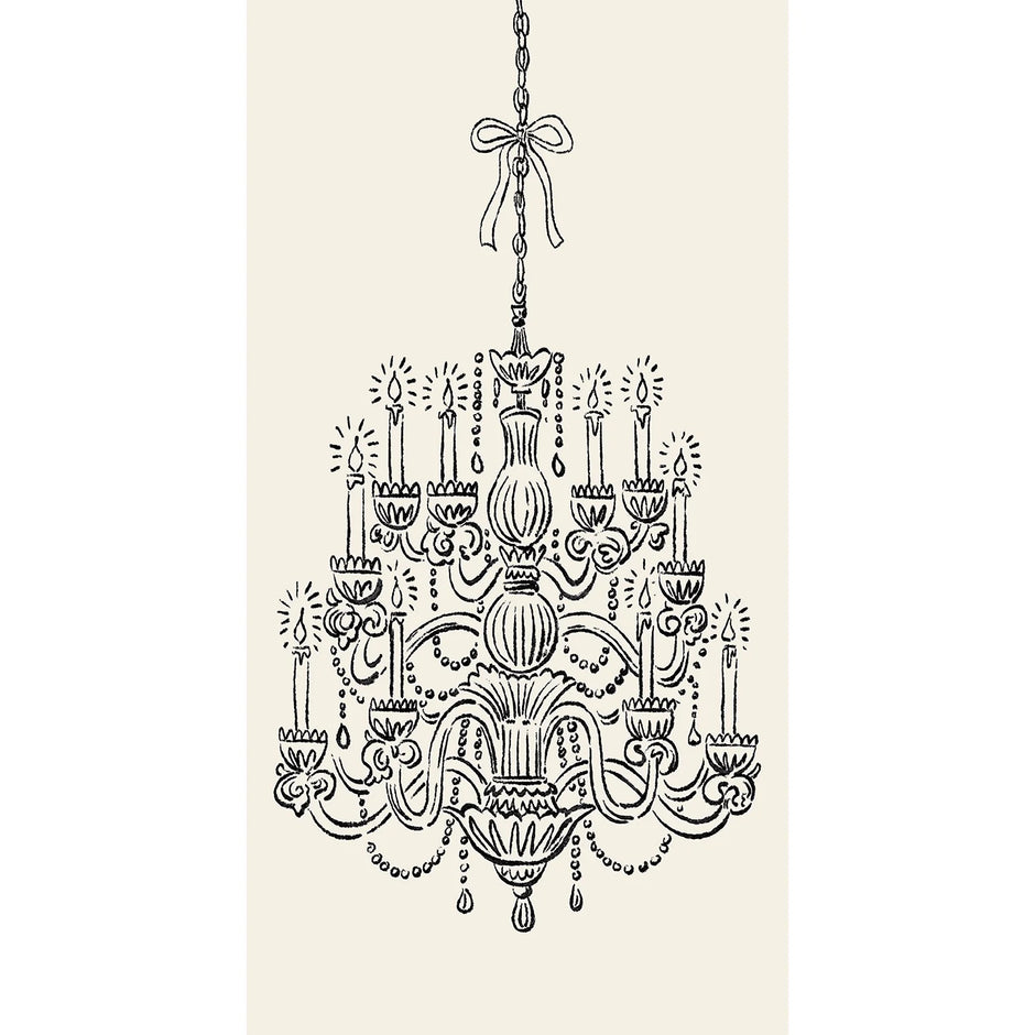 Hester & Cook Chandelier Guest Napkins