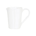 Vietri Lastra White Pitcher