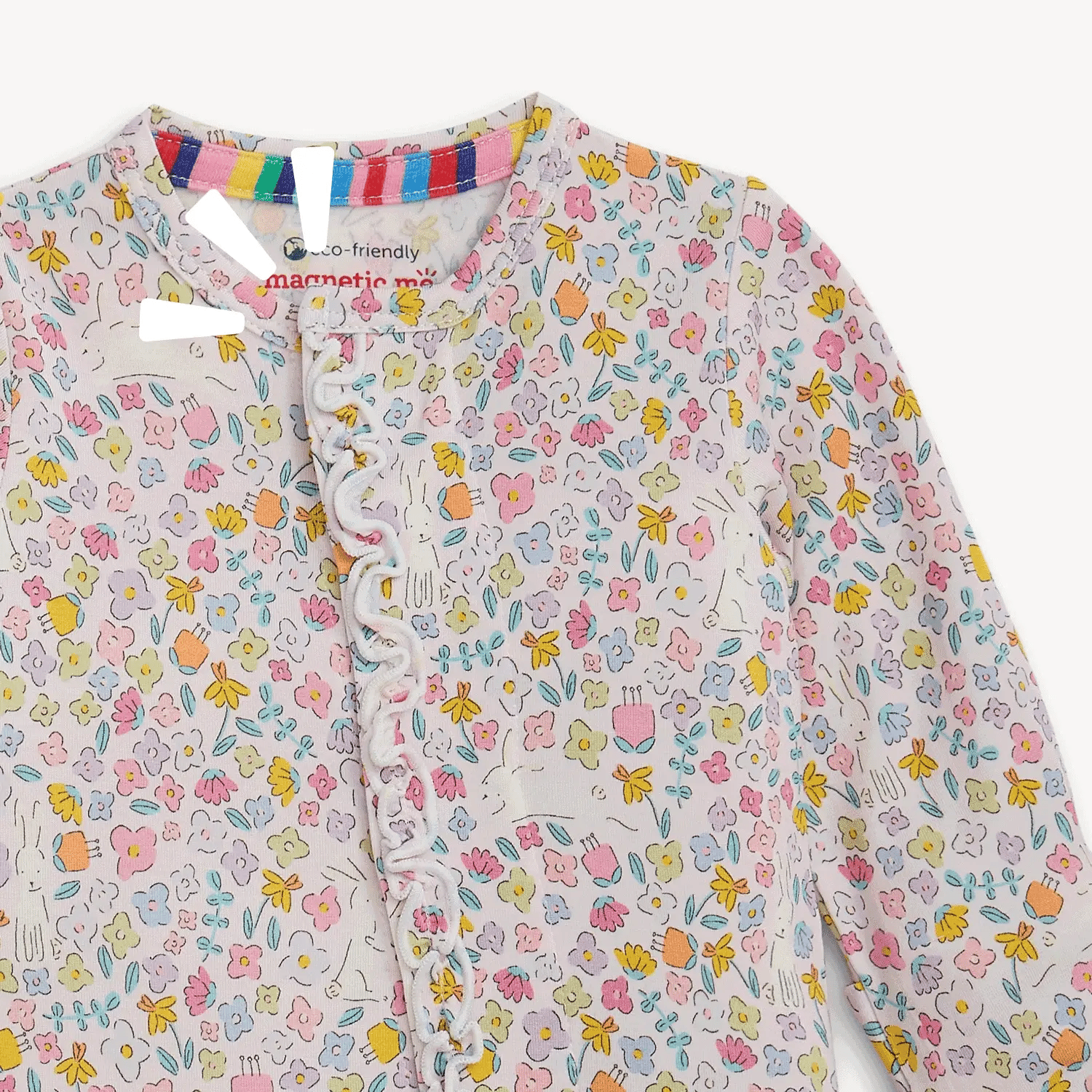Magnetic Me Bunny Blossom Convertible Coverall