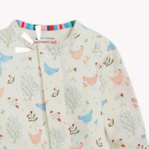 Magnetic Me Chicken Tender Organic Cotton Footie