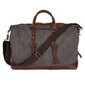 Cole Wheeler Canvas and Leather Vintage Duffle