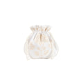 Lenora Peony Jewelry Pouch Ivory