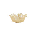 Vietri Rufolo Glass Gold Flower Small Bowl
