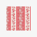 Hester & Cook Red Burleigh Stripe