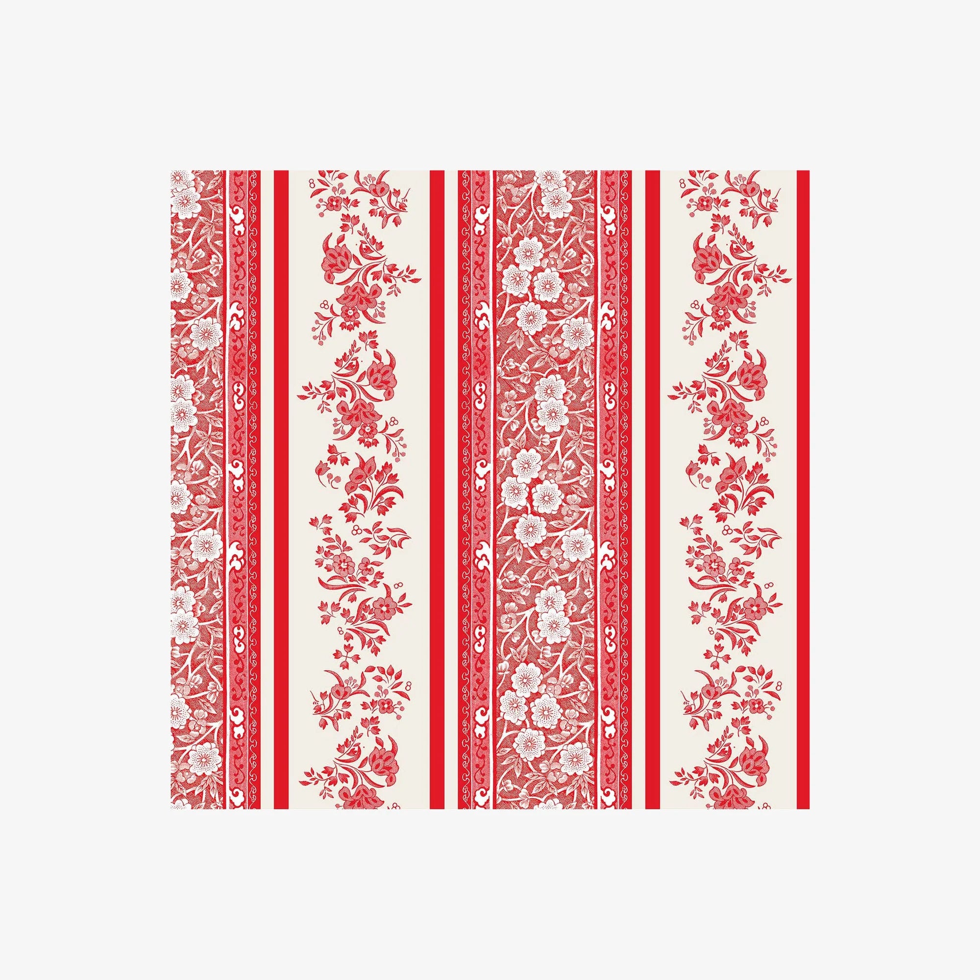 Hester & Cook Red Burleigh Stripe