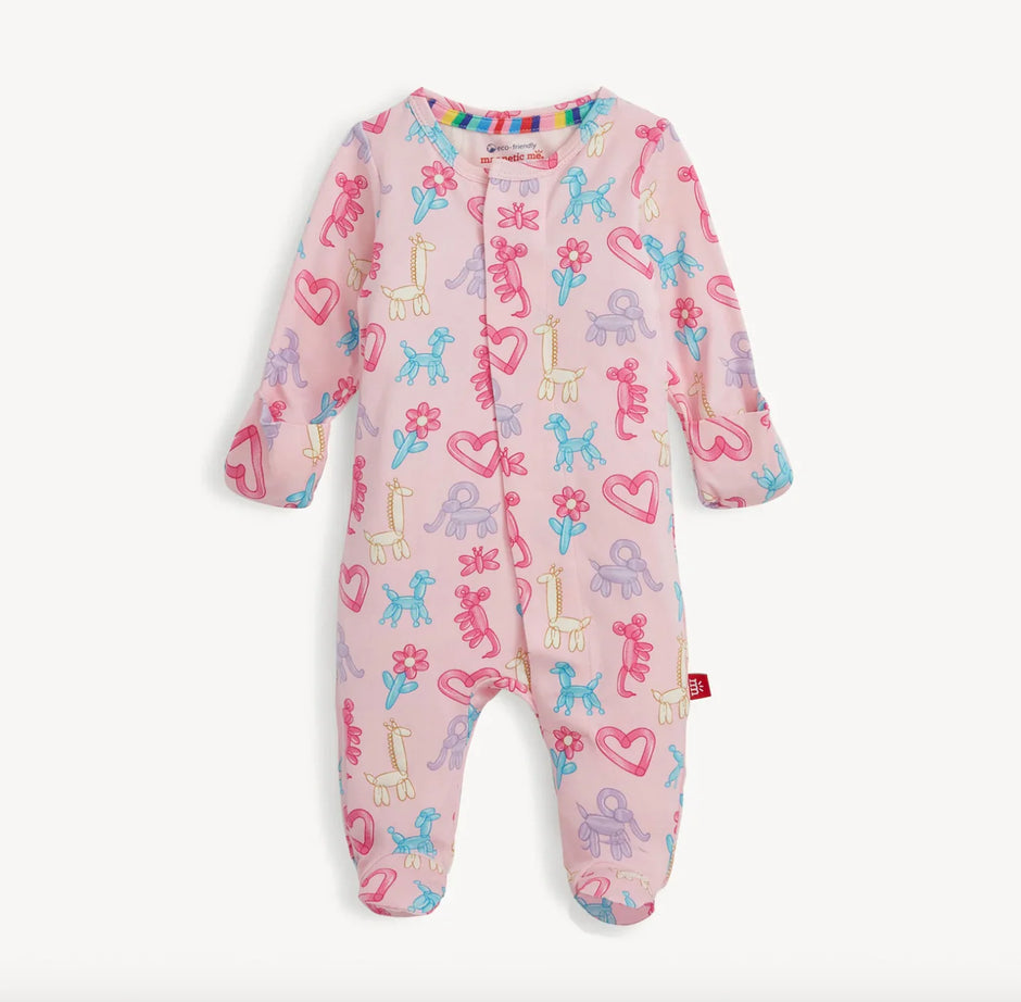 Magnetic Me Pink Party Animals Glow in the Dark