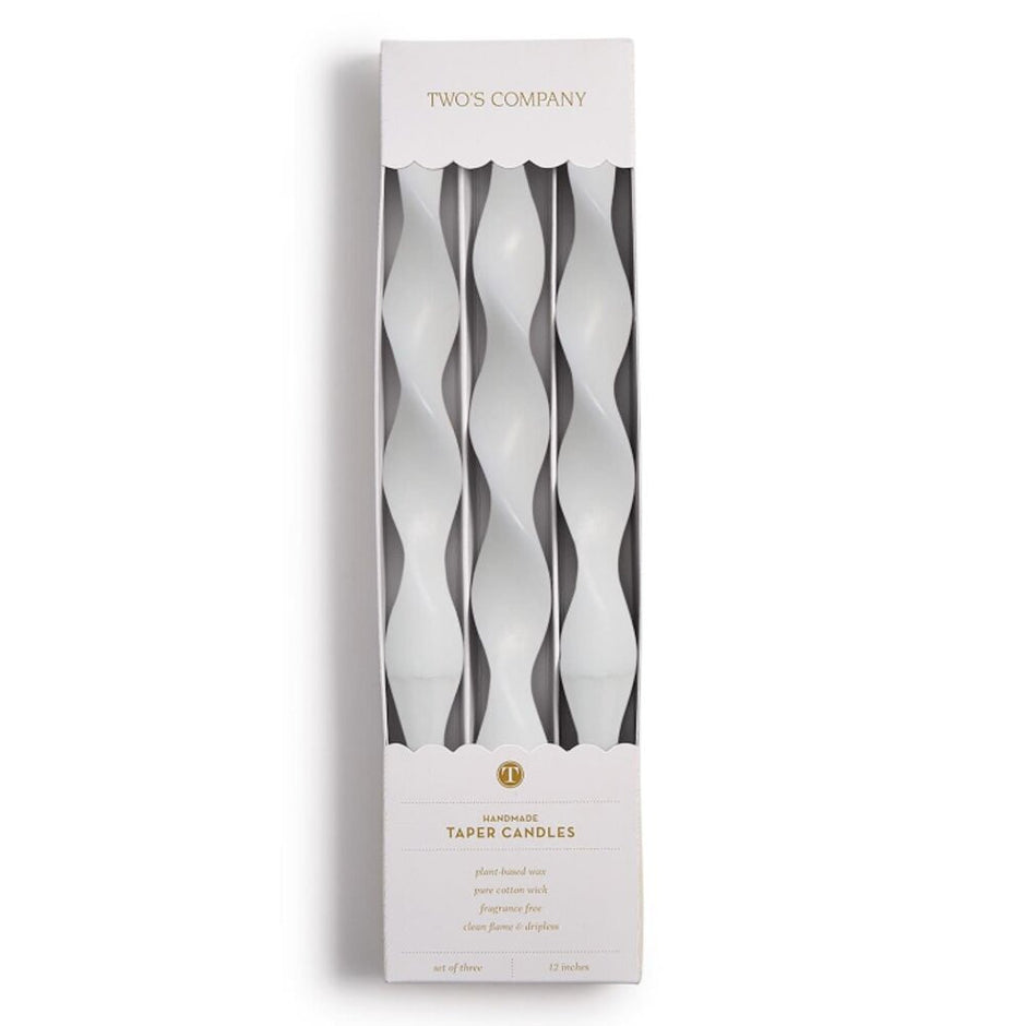 Two's Company Hand-Poured Taper Candles