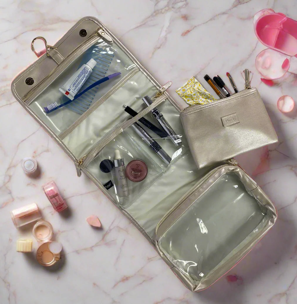 PurseN Toiletry Case Pearl