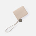Hobo Coin Wristlet Wallet Stone Gloss