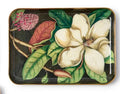 Two's Company Vintage Magnolia Metal Tray