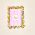 The Darling Effect Mini Acrylic Picture Frame Magnet - Gold Glitter