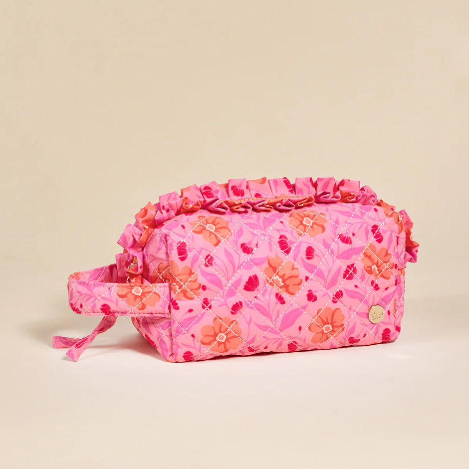 The Darling Effect Essentials Quilted Cosmetic Bag