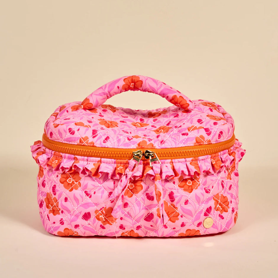 The Darling Effect Glam & Go Quilted Cosmetic Bag