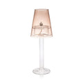Dauphine Table Lamp Amber Light by Zodax