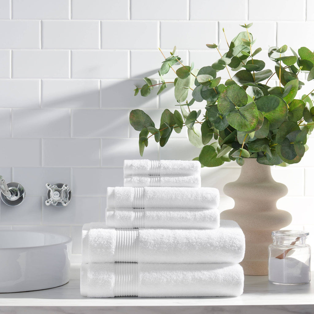 Arkwright Home - Host & Home 6-Piece Bath Towel Set, Color options