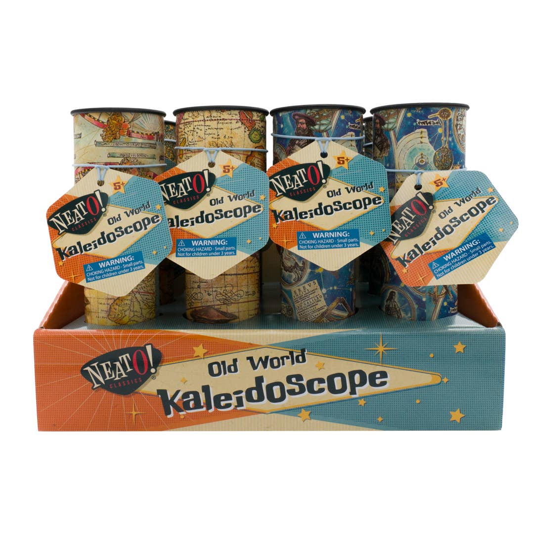 Toysmith - Neato! Old World Kaleidoscope- Retro Classic, vintage toys