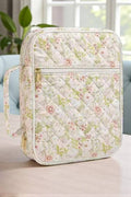 Nash Grey - Ruth Pink Floral Print Bible Cover