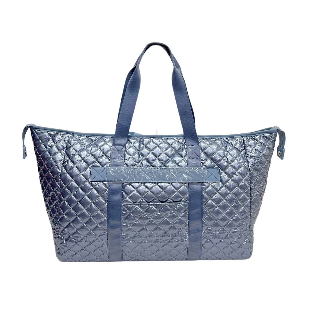 Lemonbella - Lemonbella Ice Blue Diamond Weekender Duffle Travel Bag