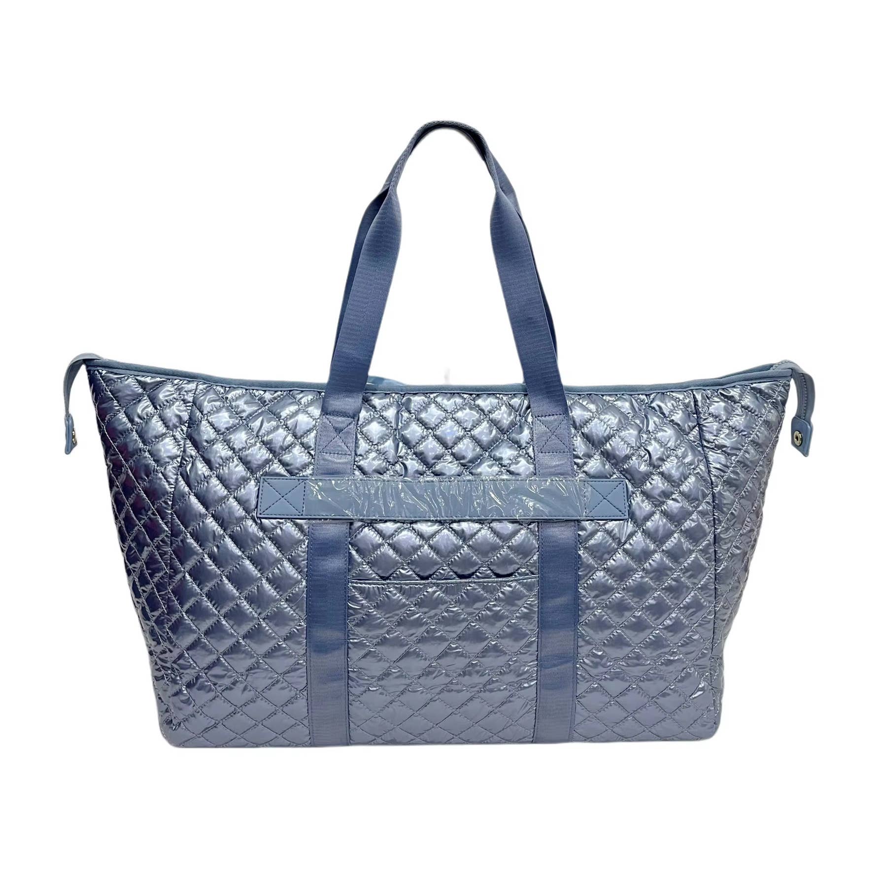 Lemonbella - Lemonbella Ice Blue Diamond Weekender Duffle Travel Bag