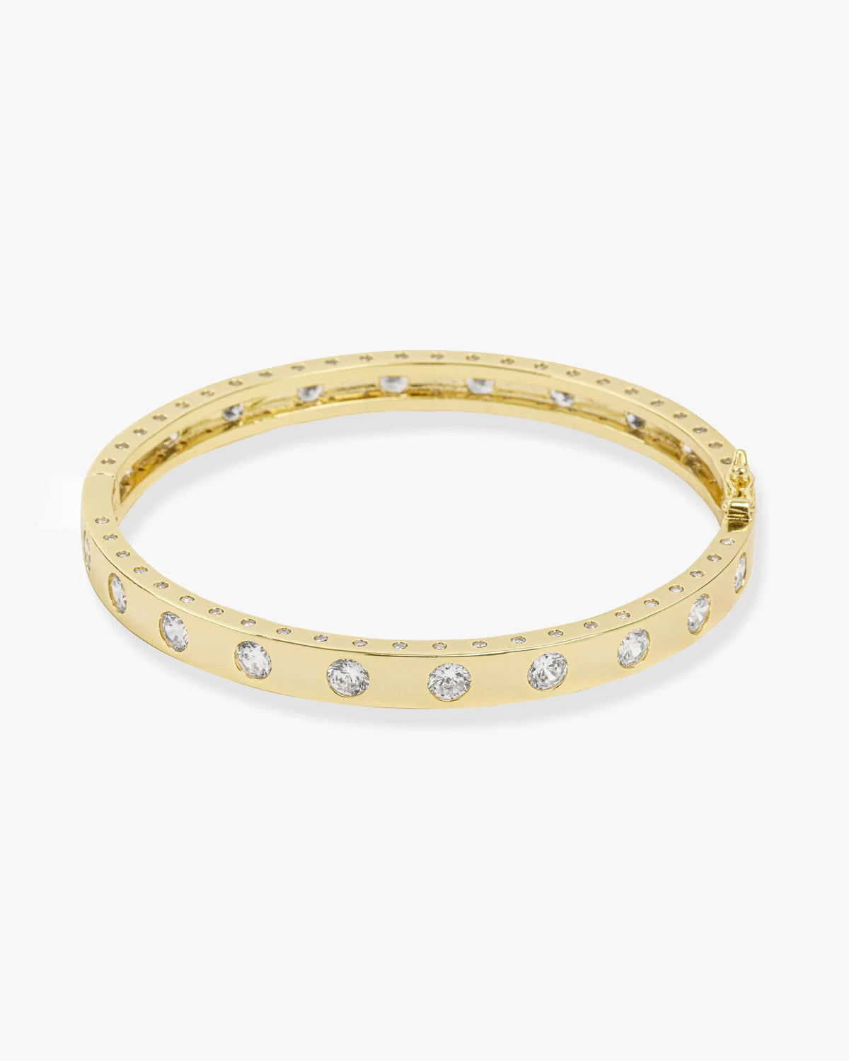 Melinda Maria Ashley Hinge Cuff Gold