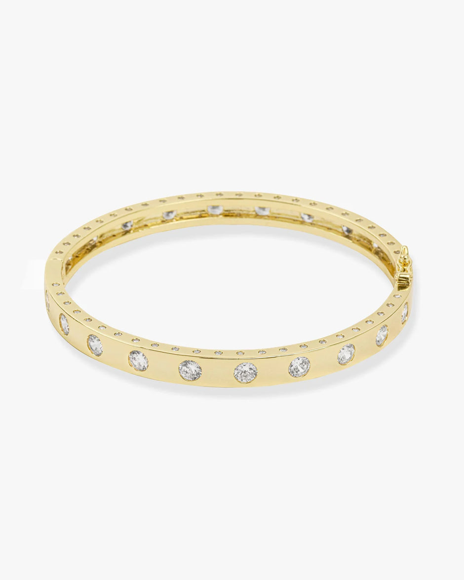 Melinda Maria Ashley Hinge Cuff Gold