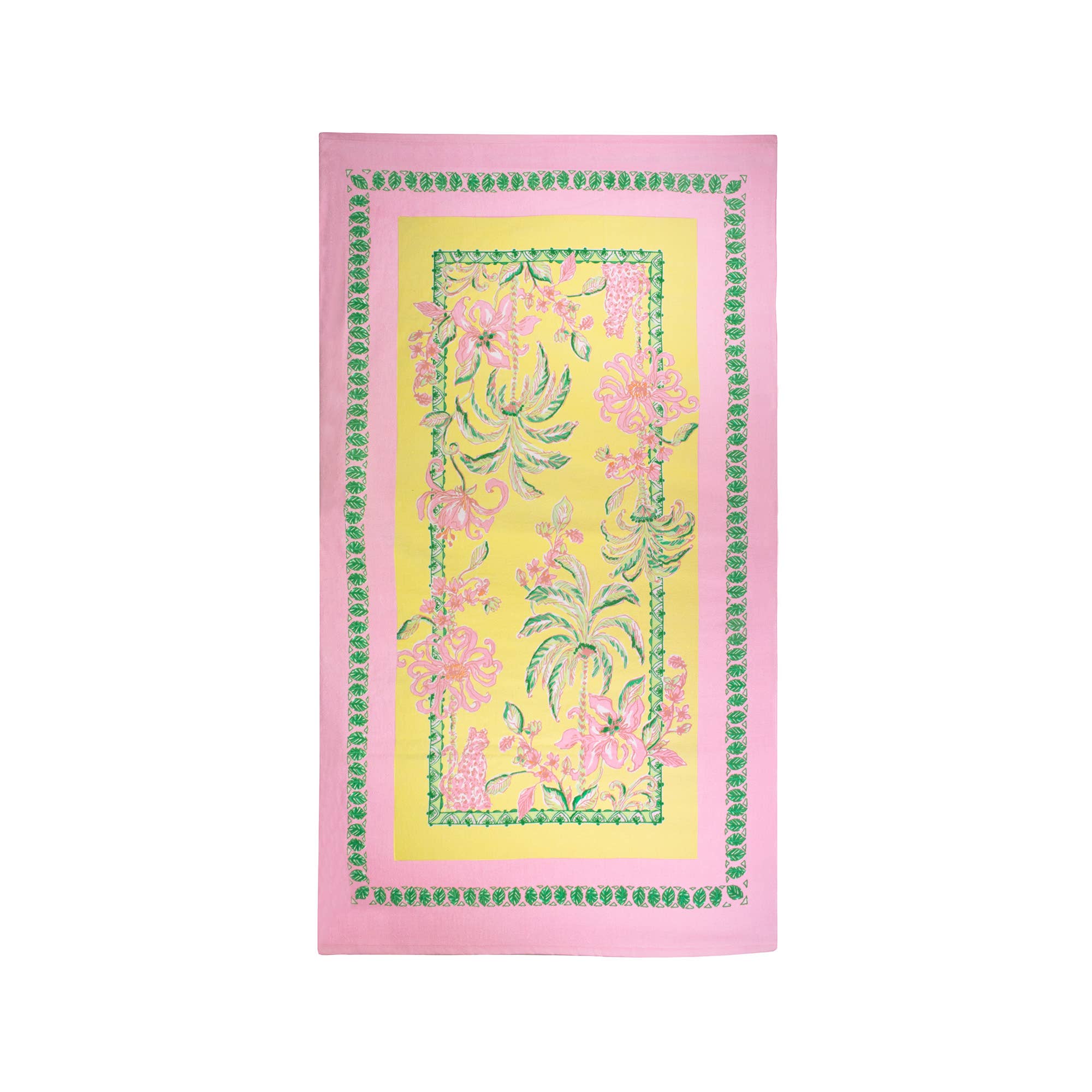 Lilly Pulitzer by Lifeguard Press - Beach Towel, Tropical Oasis