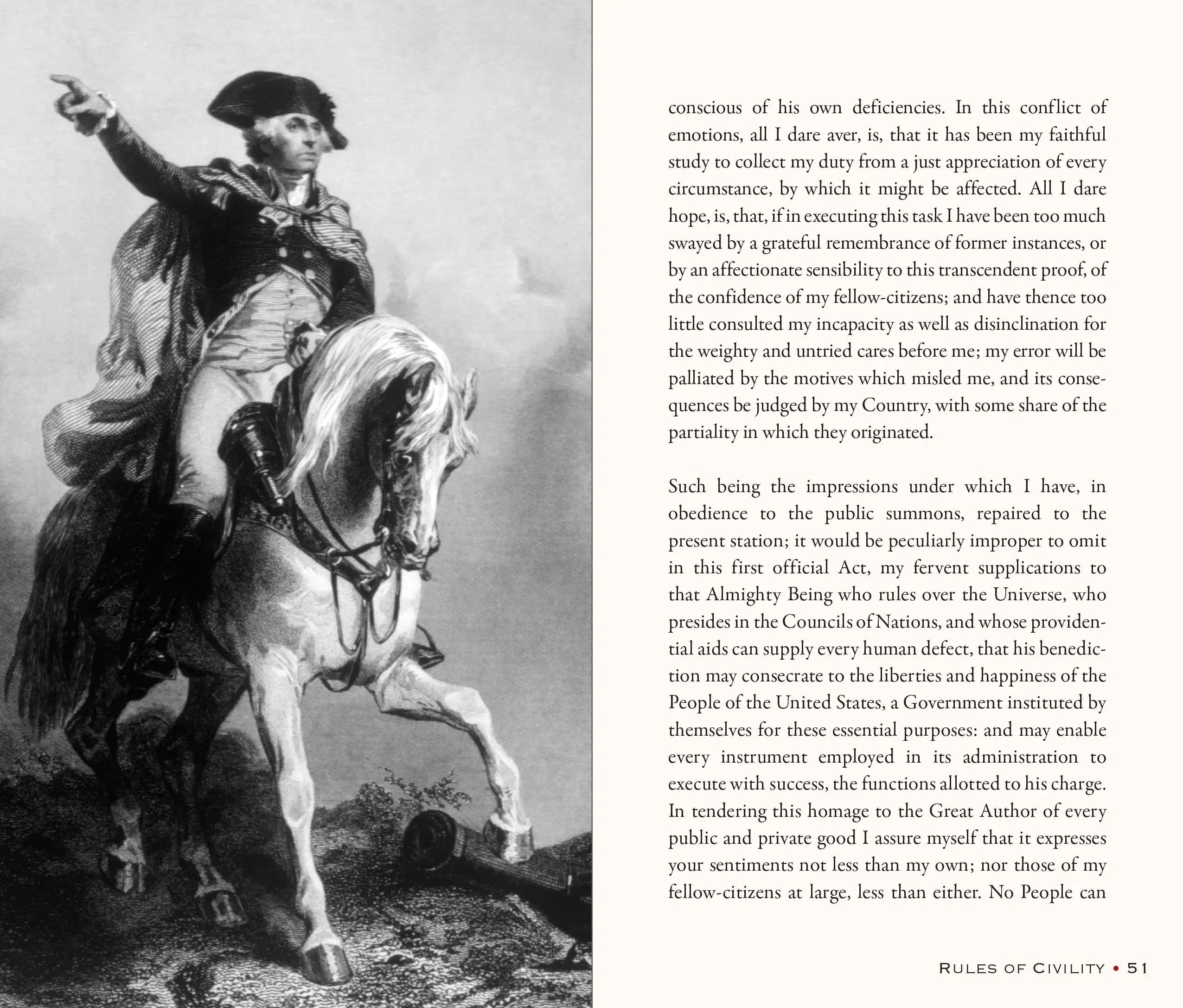 Peter Pauper Press - George Washington's Rules of Civility and Decent Behavior in Company and Conversation