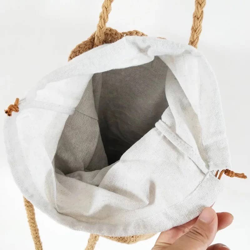 Ellison+Young - Knitted Scalloped Edge Tote