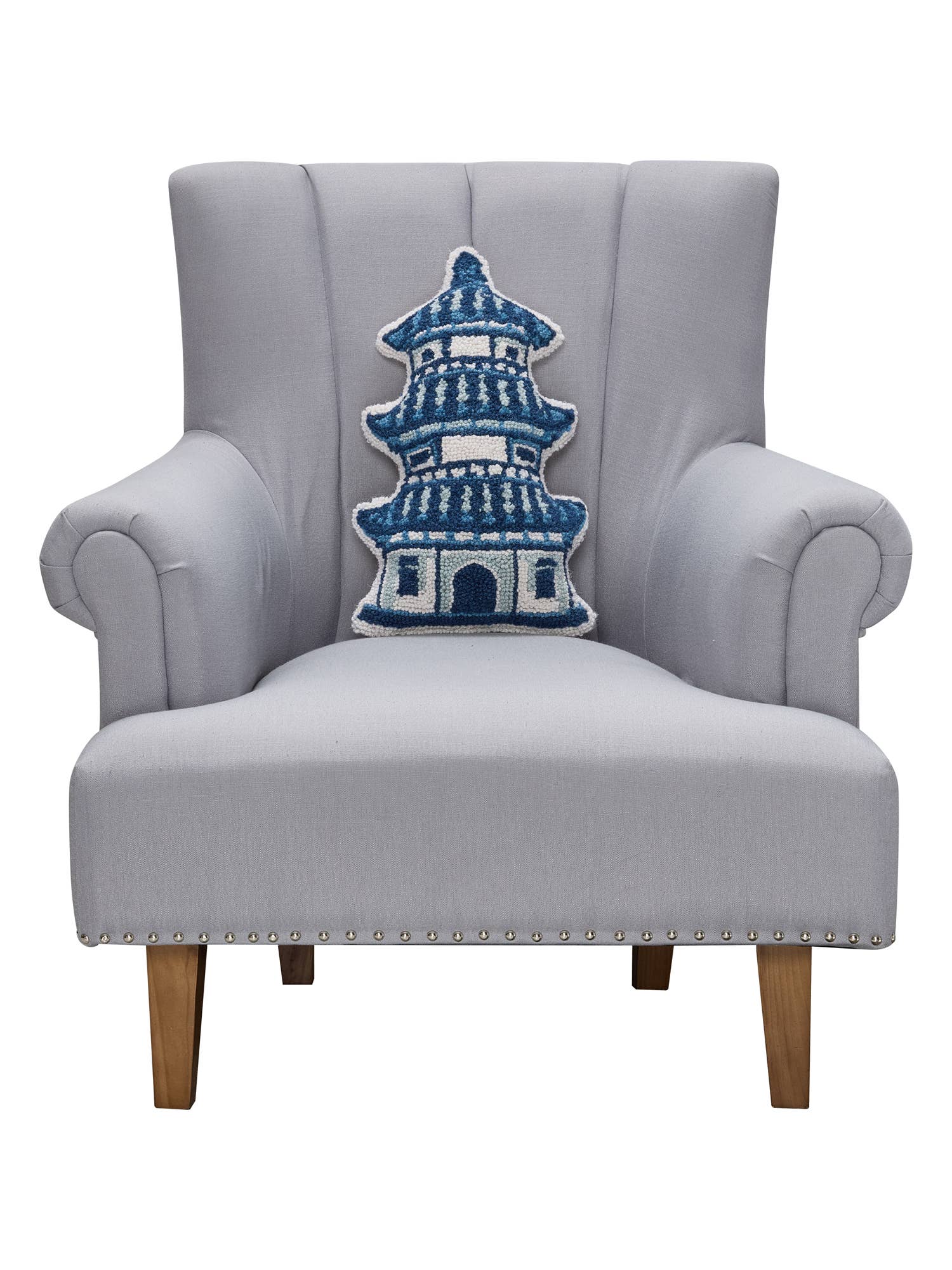 Peking Handicraft - Shaped Pagoda Hook Pillow