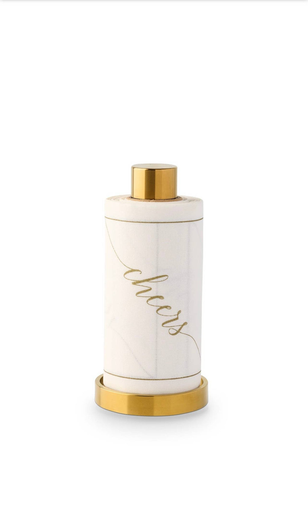 Table Theory (Formerly Toasting with Tara) - Exclusive Cocktail Napkin Stand in Gold