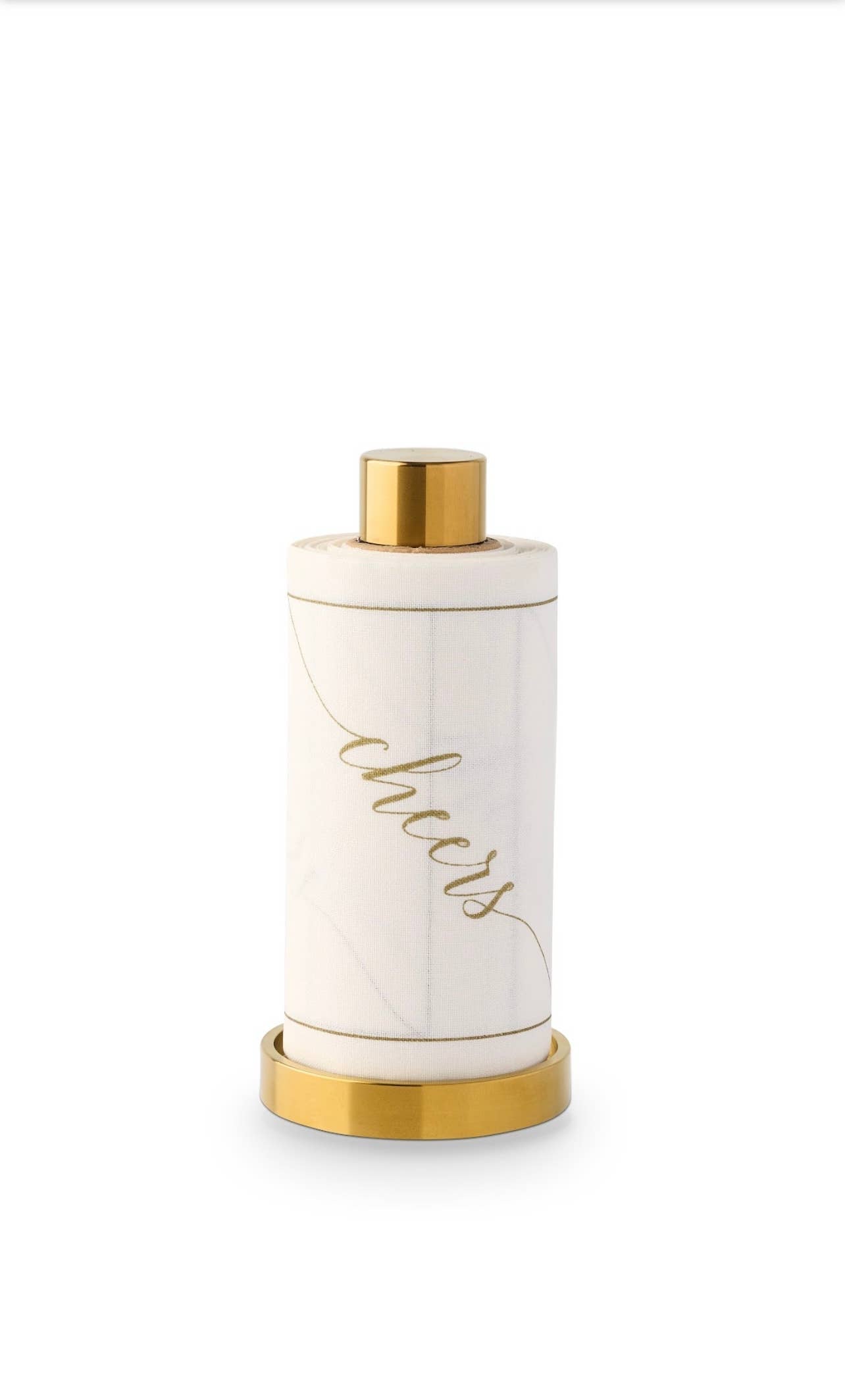 Table Theory (Formerly Toasting with Tara) - Exclusive Cocktail Napkin Stand in Gold