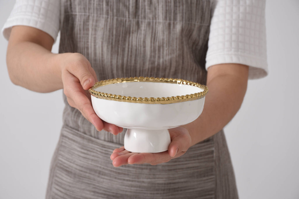 Pampa Bay - Small Footed Bowl