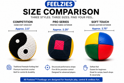 Feelzies  Soft Touch Footbags